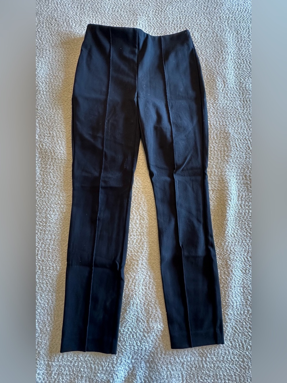 Rachel Zoe Black Tailored Straight-Leg Pants
